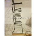 Retail Store Grocery Shop Fixture Cheap 5 Tier 25 Prong Wire Hanging Countertop Hook Display Stand